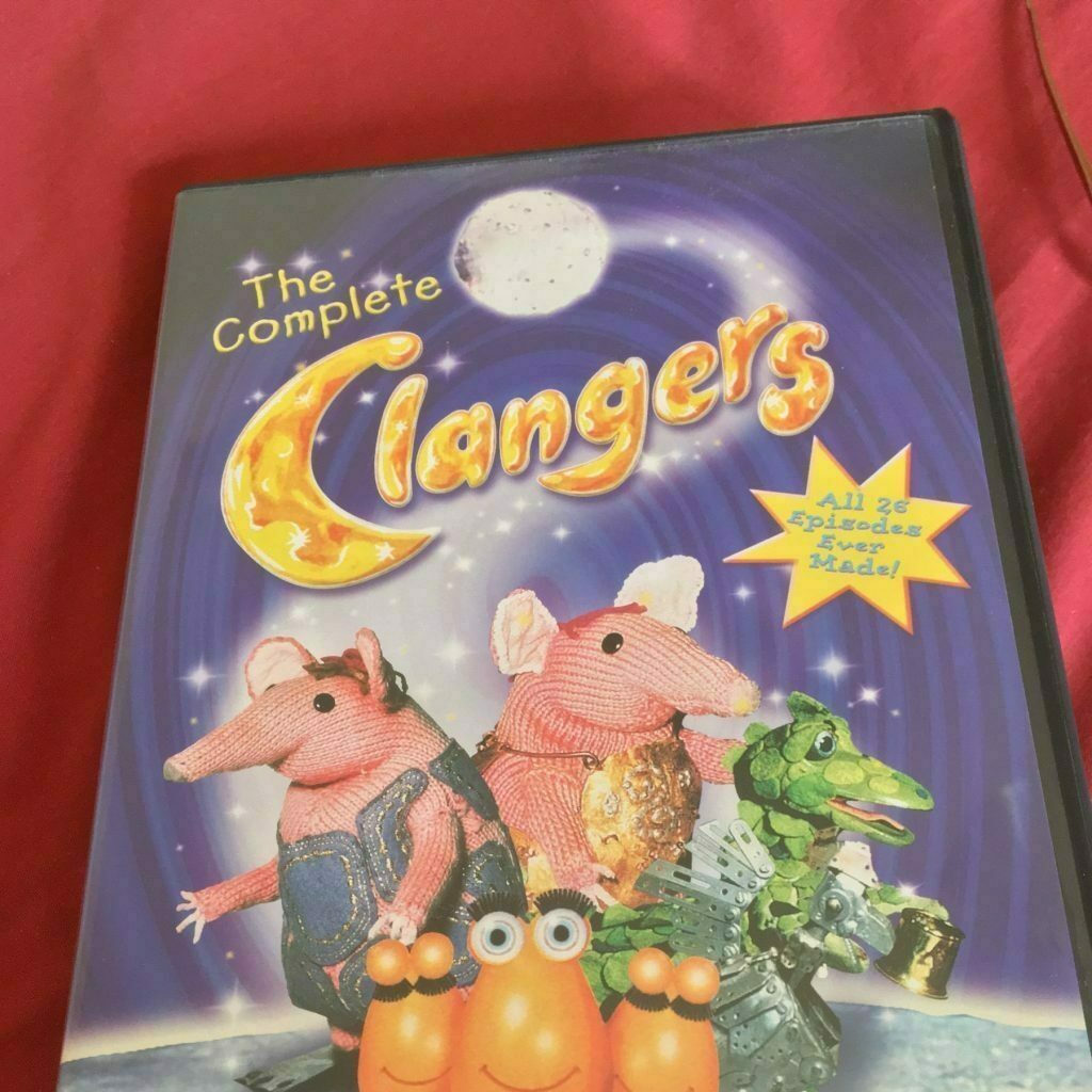 DVD box collection of ‘The Clangers’ children’s TV show